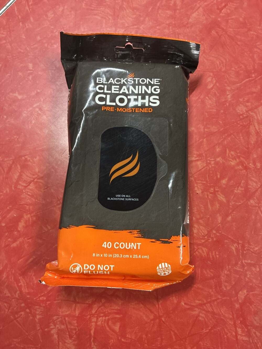 Blackstone Cleaning Cloths 40 Count Pre-Moistened Griddle Wipes